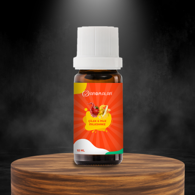 Çilek Muz Milkshake 15 ML Aroma Çilek Muz Milkshake 15 ML Aroma
